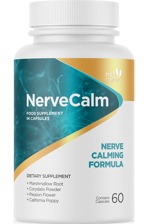1 Bottle - Nerve Calm - herbal ingredients nerve health support